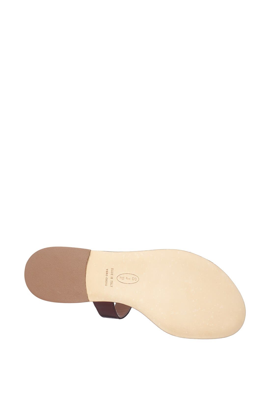 SJP 'Wallace' Sandal (Nordstrom Exclusive), Alternate, color, METALLIC PURPLE