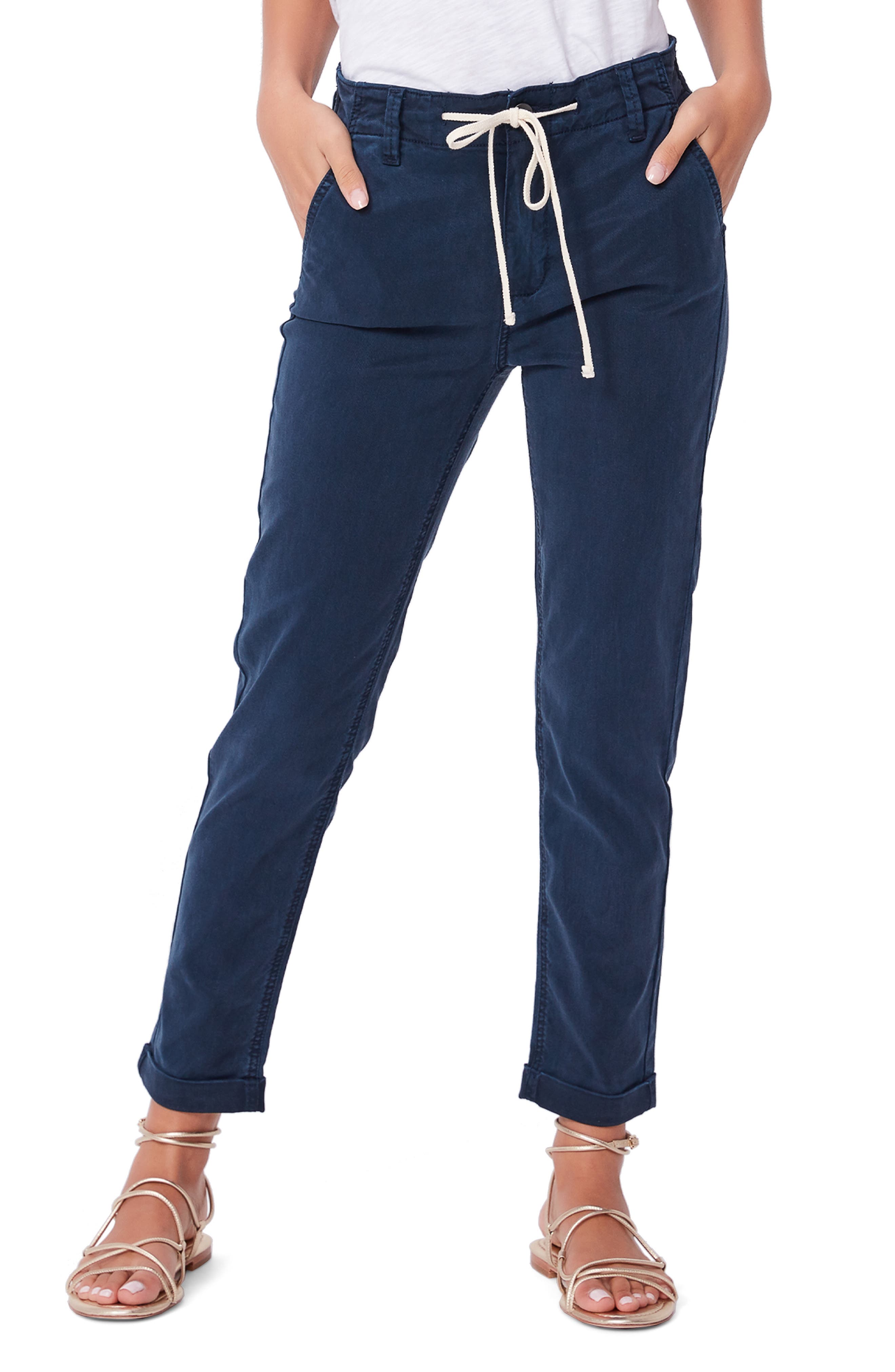 PAIGE Christy Drawstring Waist Pants