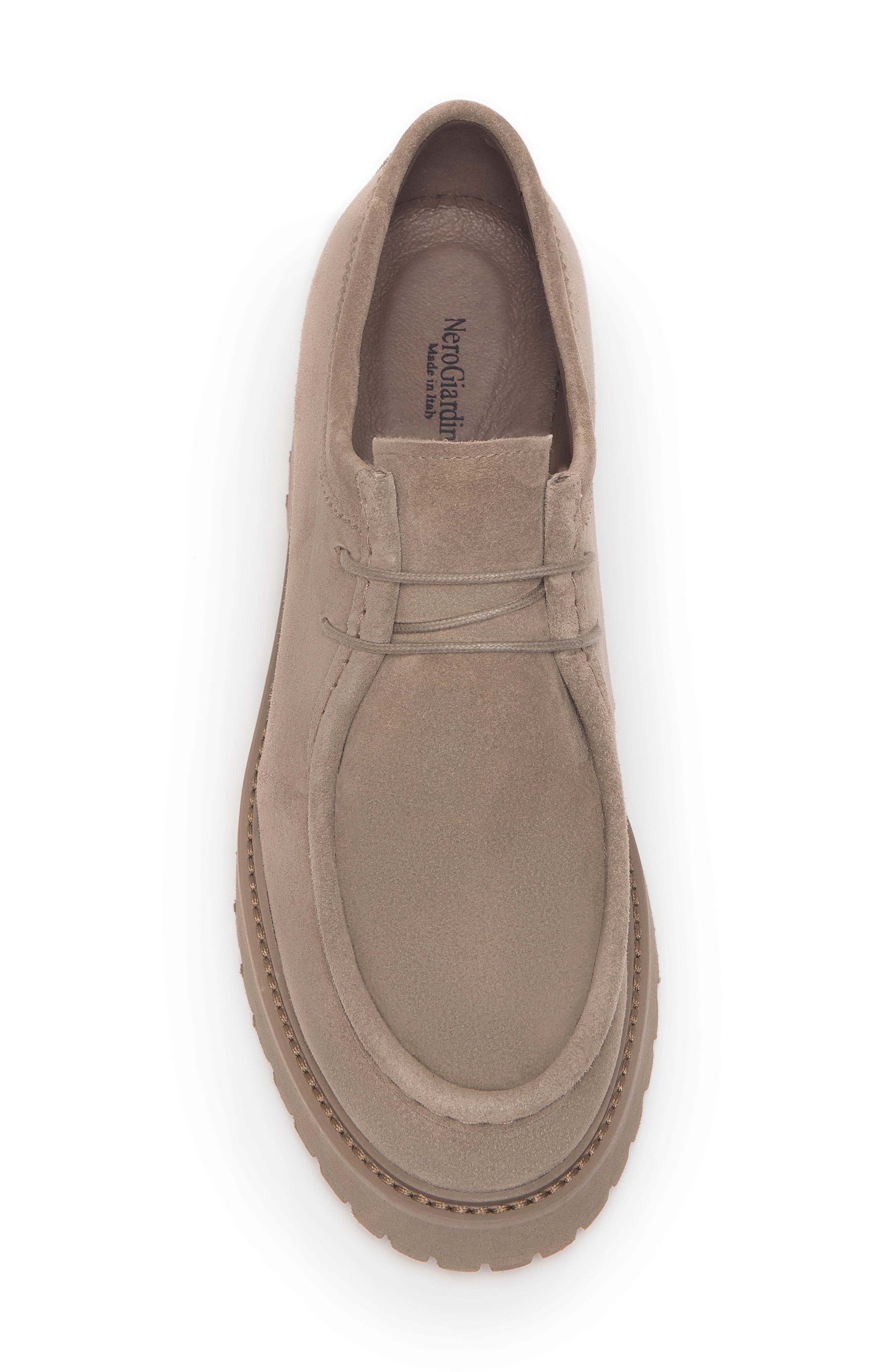 NeroGiardini Suede Lug Loafer, Alternate, color, 