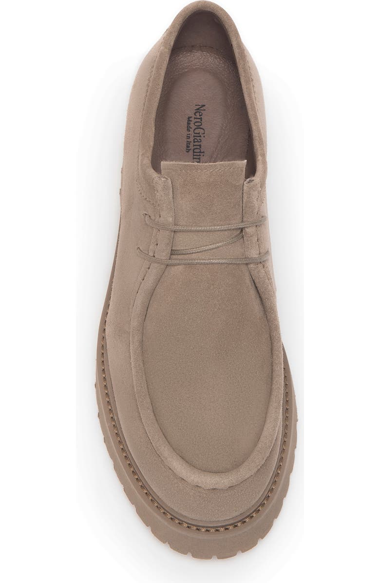 NeroGiardini Suede Lug Loafer, Alternate, color,