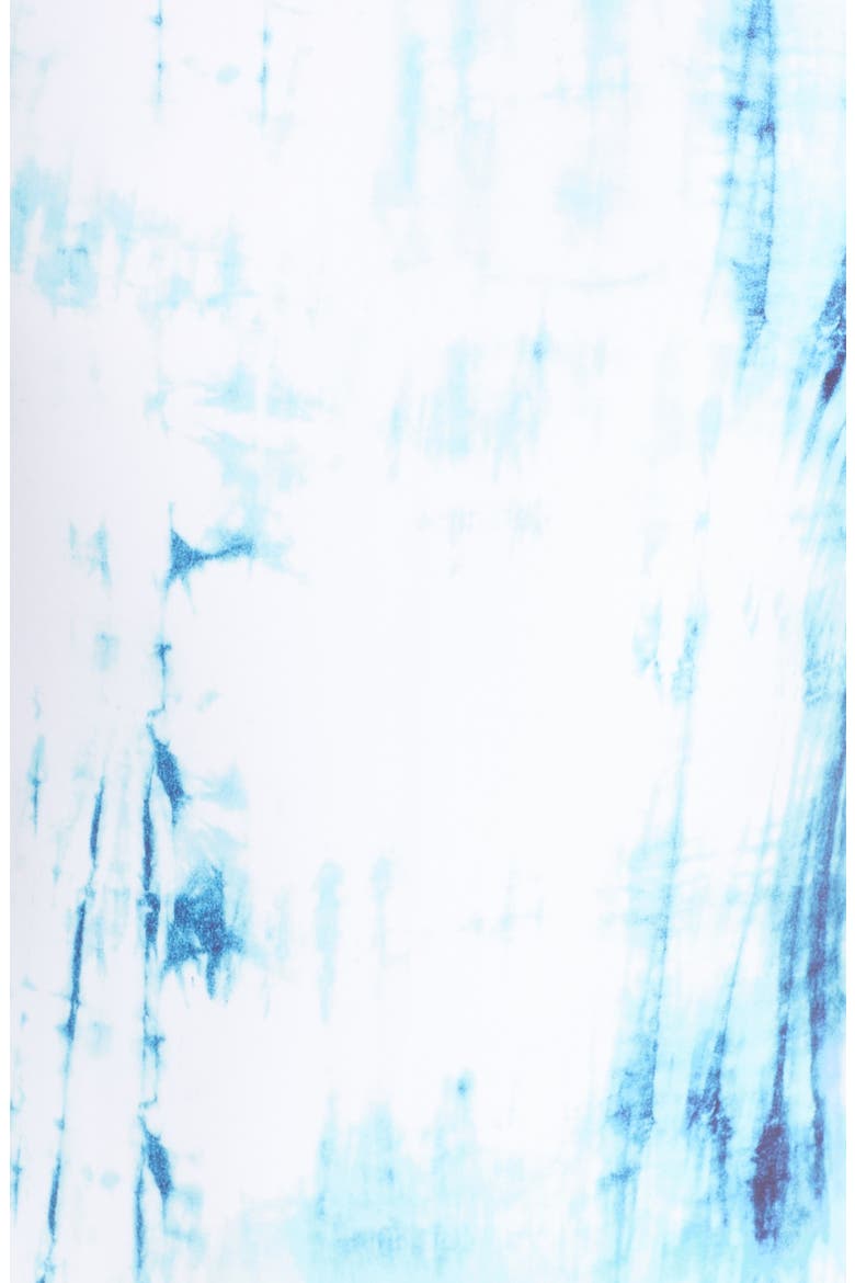 Low Back One-Piece Swimsuit (Nordstrom Exclusive), Alternate, color, BLUE GULF SPRING WASH