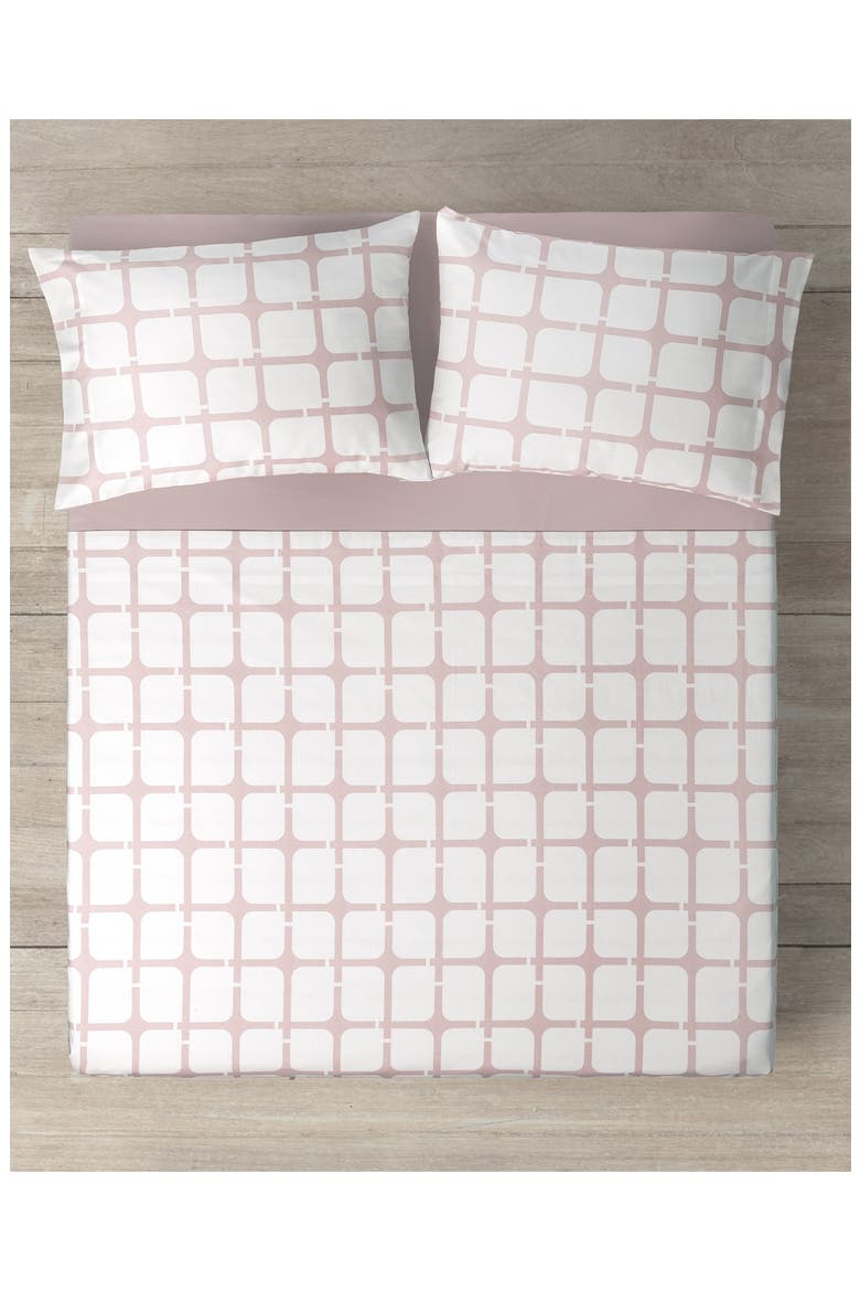 4-Piece Sheet Set, Alternate, color, PINK