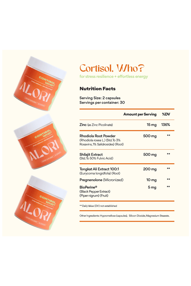 Cortisol Supplement, Alternate, color, None