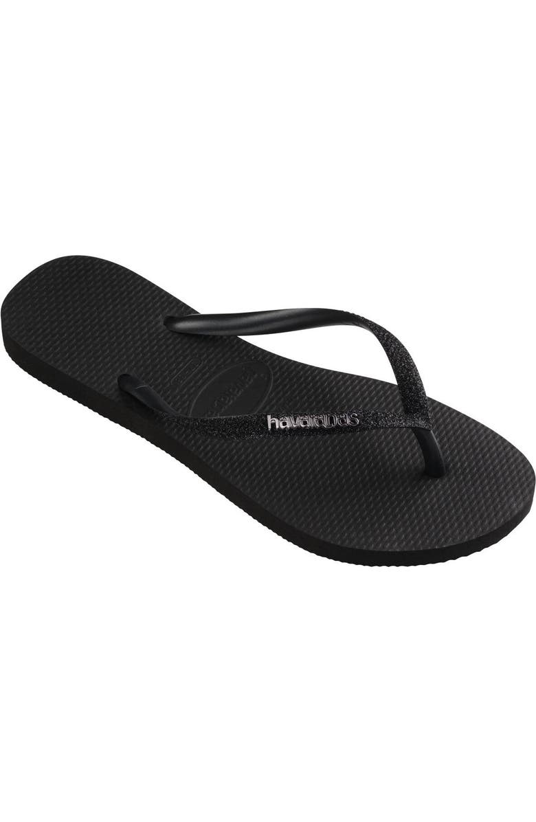 Havaianas Slim Glitter II Flip Flop, Main, color,