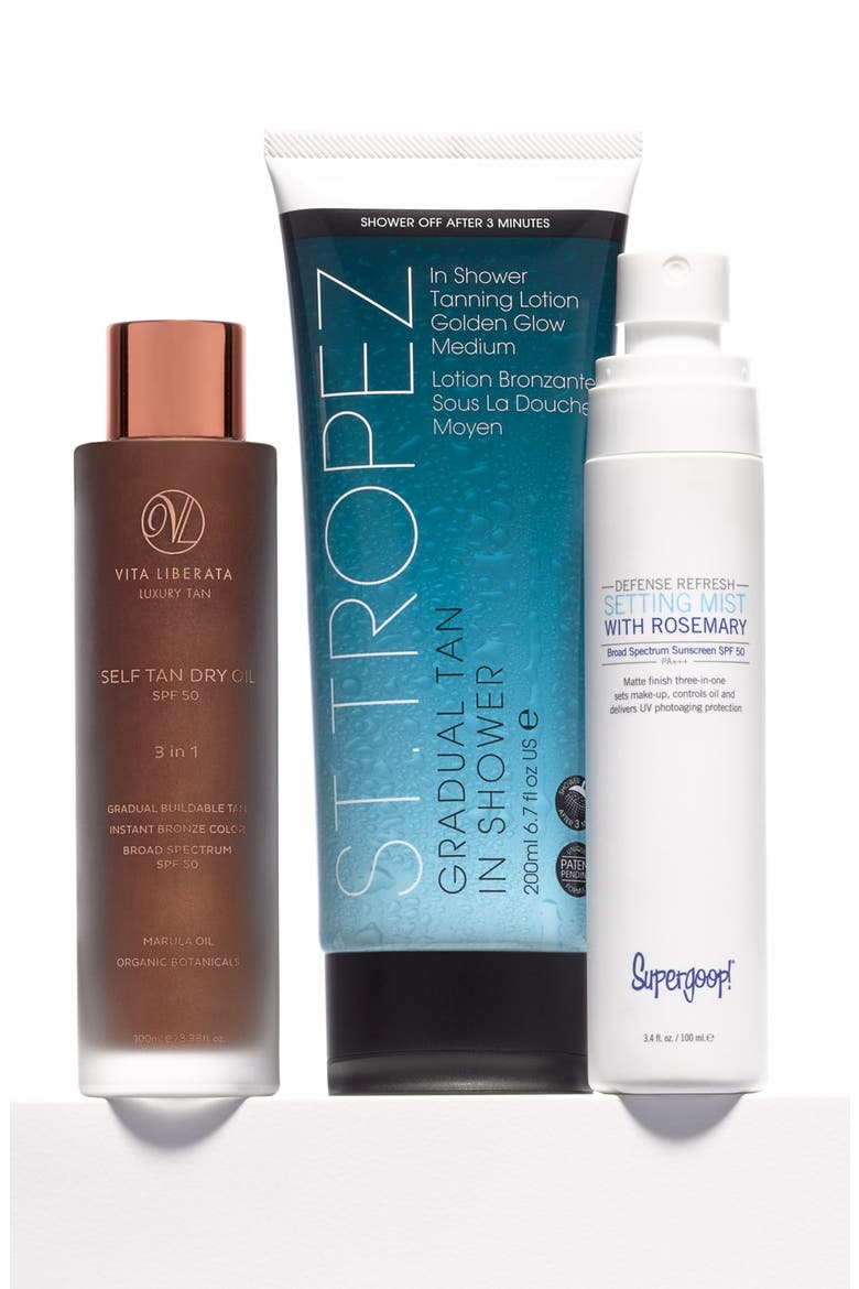 Supergoop! Defense Refresh Setting Mist with Rosemary SPF 50, Alternate, color, NO COLOR