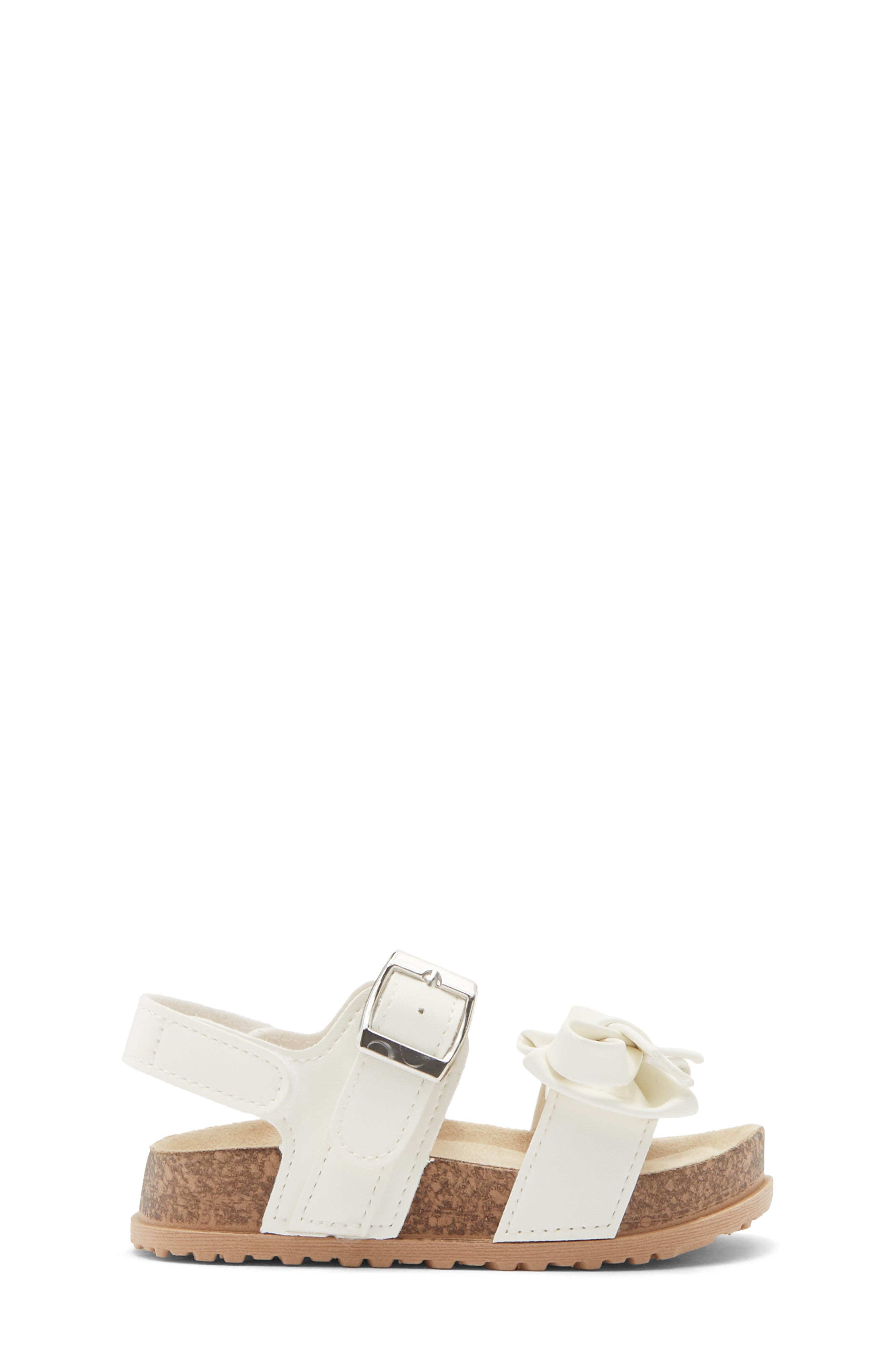 bebe Bow Sandal, Alternate, color, 