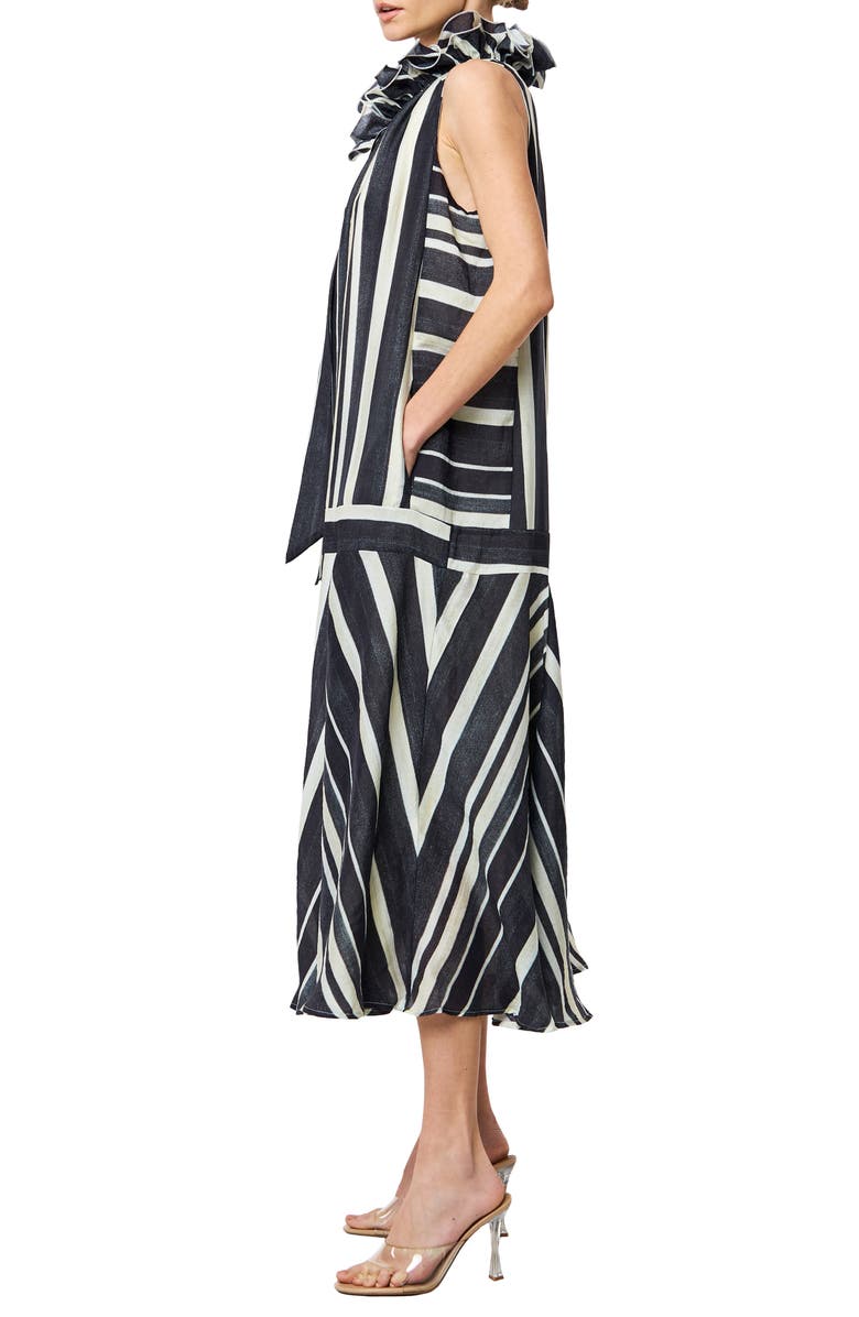 CIEBON Kenny Midi Trapeze Dress, Alternate, color, 