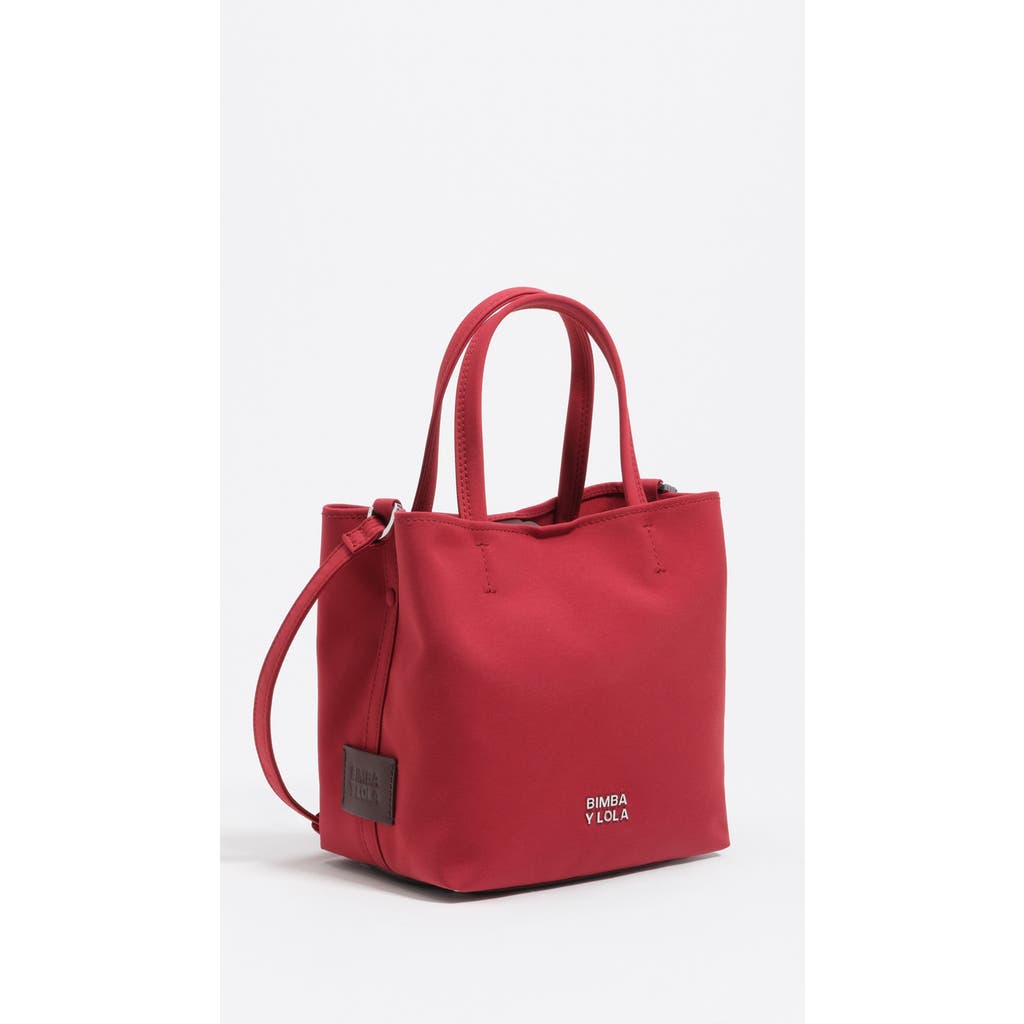 Bimba Y Lola Small Nylon Chihuahua Bag In Red