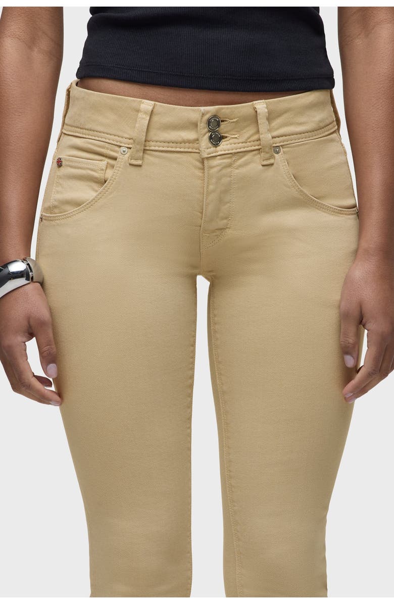 Hudson Jeans Beth Flap Pocket Baby Bootcut, Alternate, color, Safari