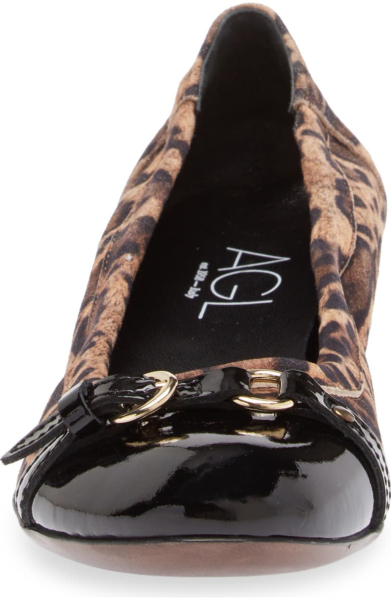 AGL Monika Cap Toe Ballet Flat, Alternate, color,