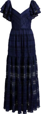 Eliza J Stretch Lace Gown