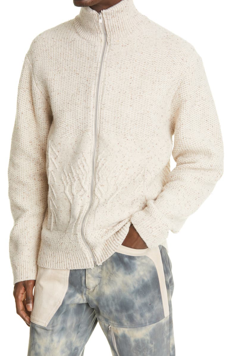 RANRA Mesh Stitch Cardigan, Alternate, color, 