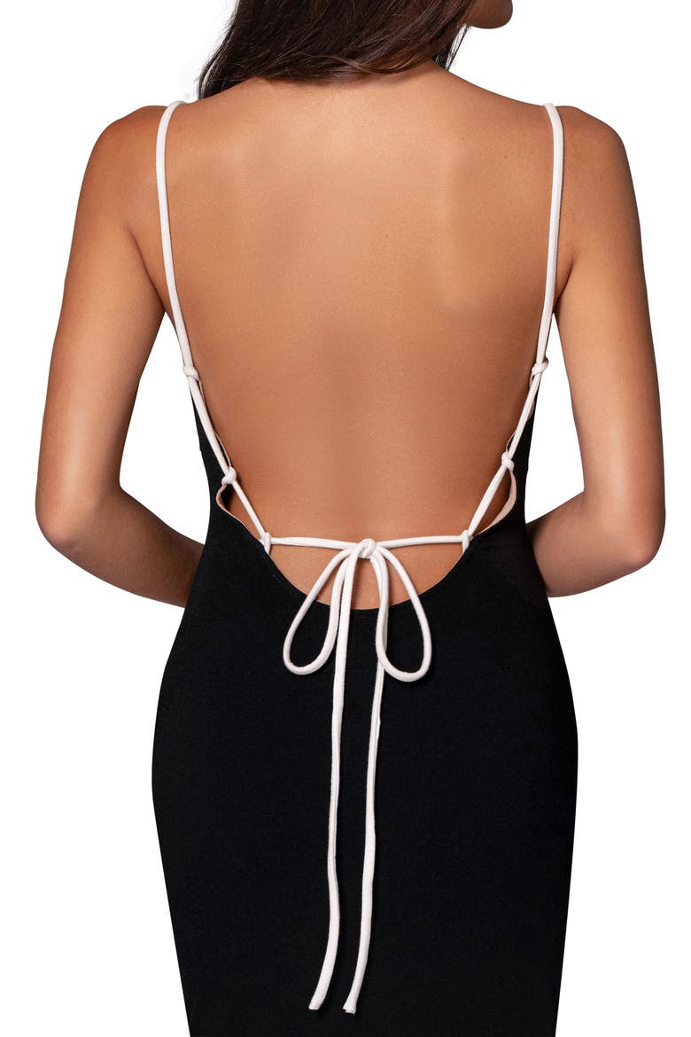 Katia Reversible Body-Con Dress, Alternate, color, BLACK