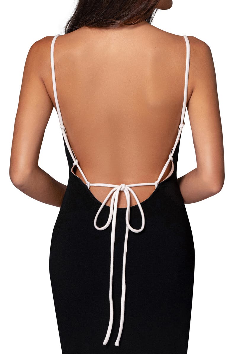 JLUXLABEL Katia Reversible Body-Con Dress, Alternate, color, Black