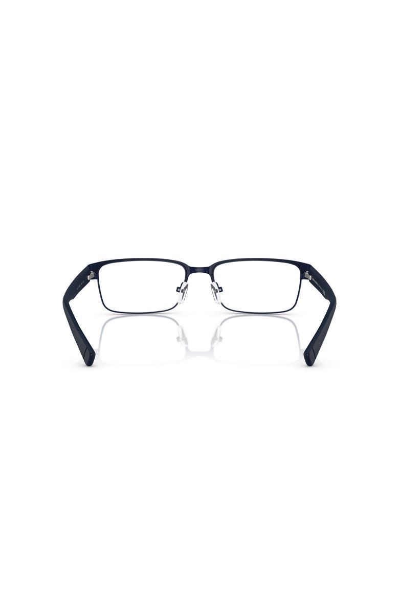 Armani Exchange 54mm Rectangle optical glasses, Alternate, color, Blue