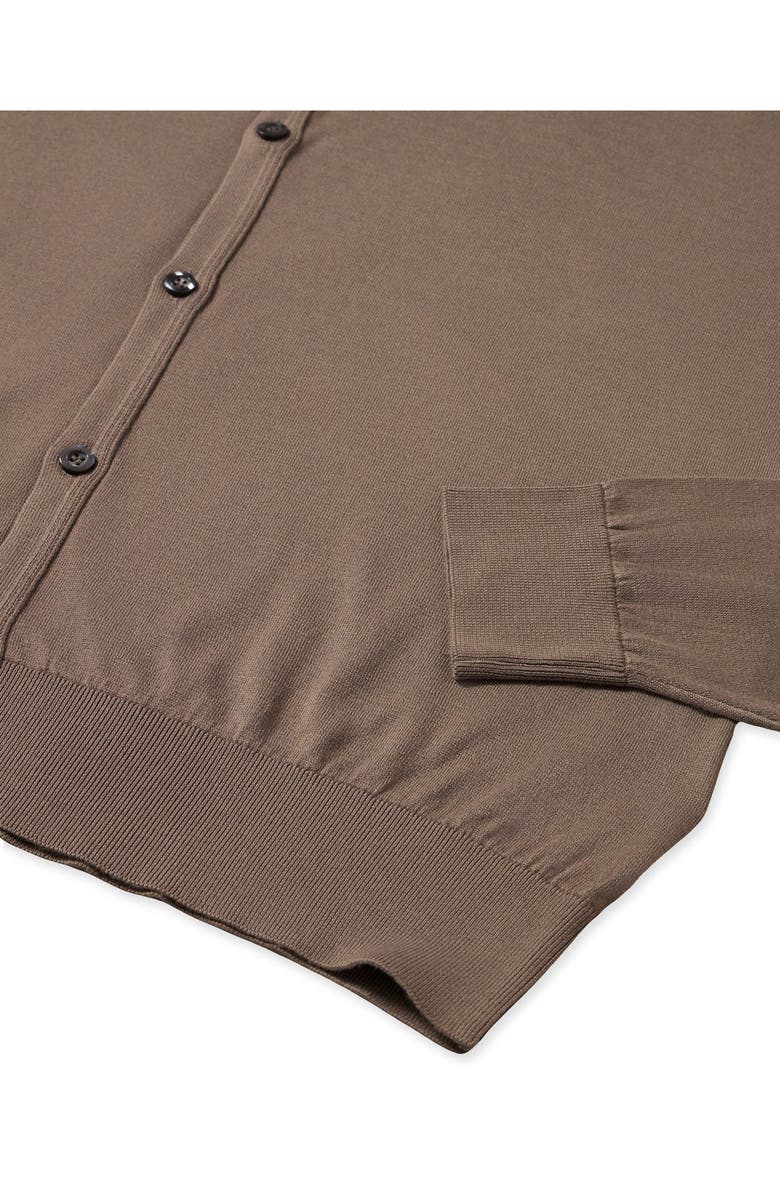 Fortela Whitchurch Cardigan, Alternate, color, Brown