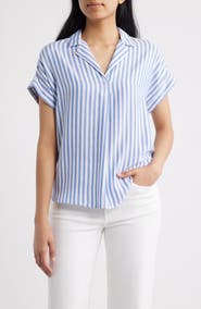 beachlunchlounge Deni Stripe Shirt