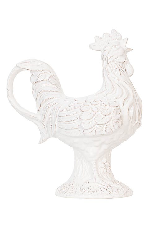 Clever Creatures Ceramic Rooster