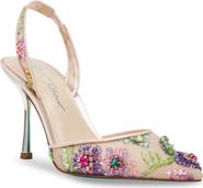 Betsey Johnson Velma Pointed Toe Slingback Pump