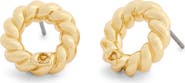 COACH Twisted Open Stud Earrings