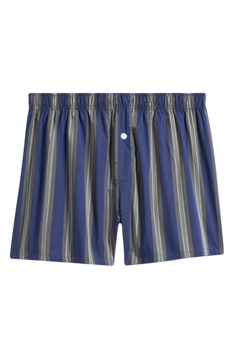 Modern Woven Stretch Cotton Boxers
