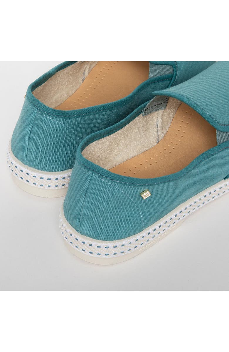 Rivieras Classic Cotton Canvas Slip-On Loafer, Alternate, color, Aqua