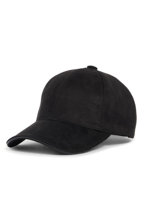 Faux Suede Adjustable Baseball Cap