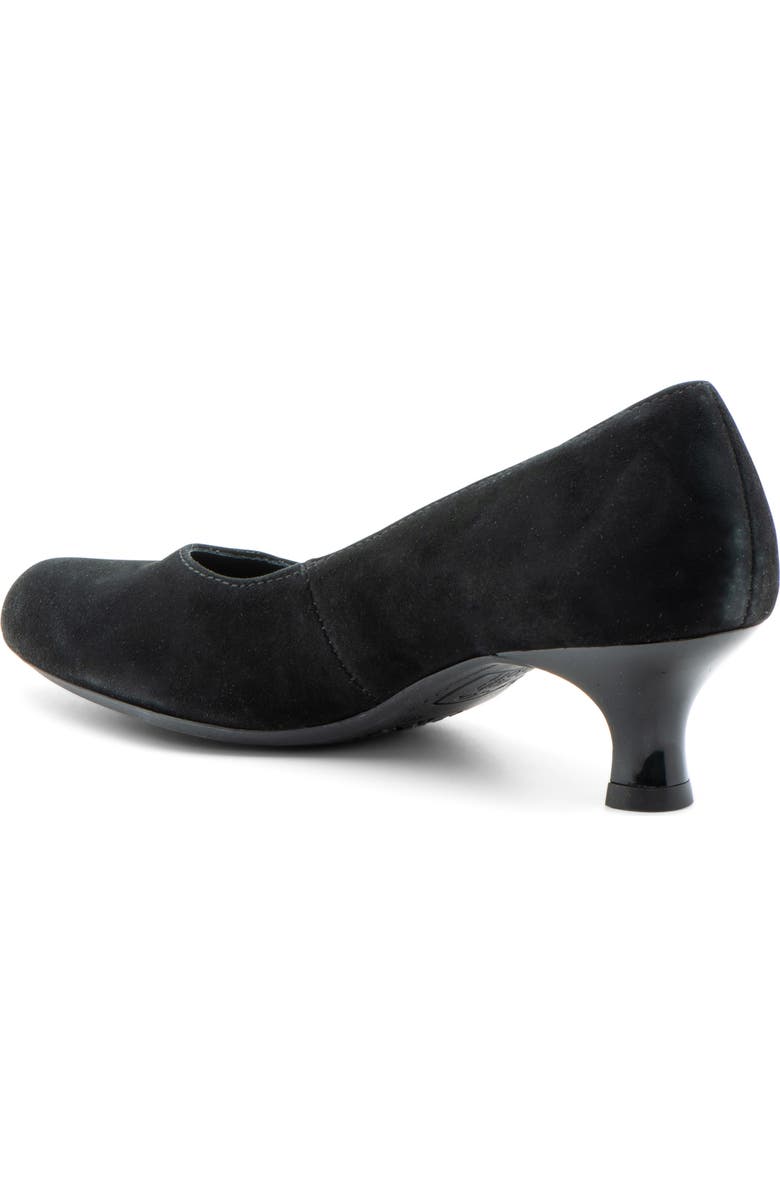 ara Kat Kitten Heel Pump, Alternate, color, Black