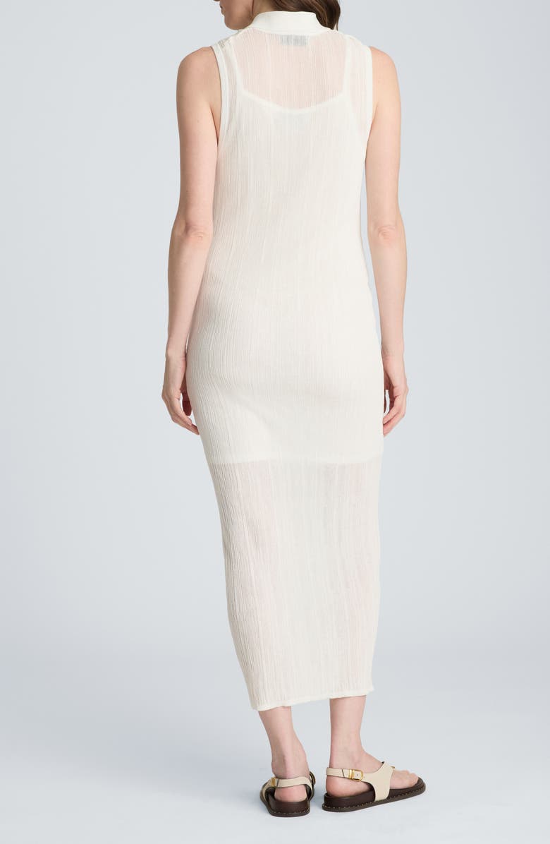 Kenneth Cole Variga Crinkle Georgette Midi Dress, Alternate, color, 