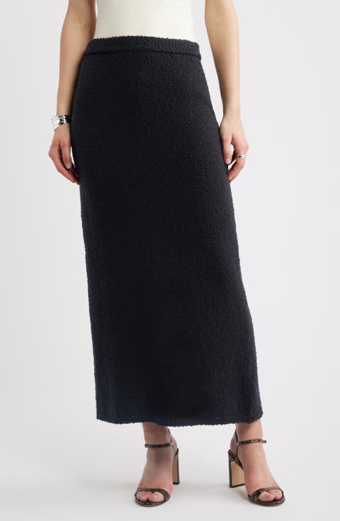 Bouclé Sweater Skirt