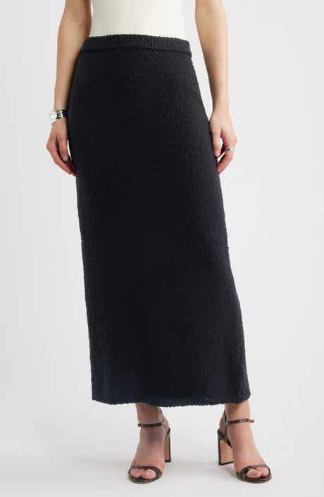 Bouclé Sweater Skirt