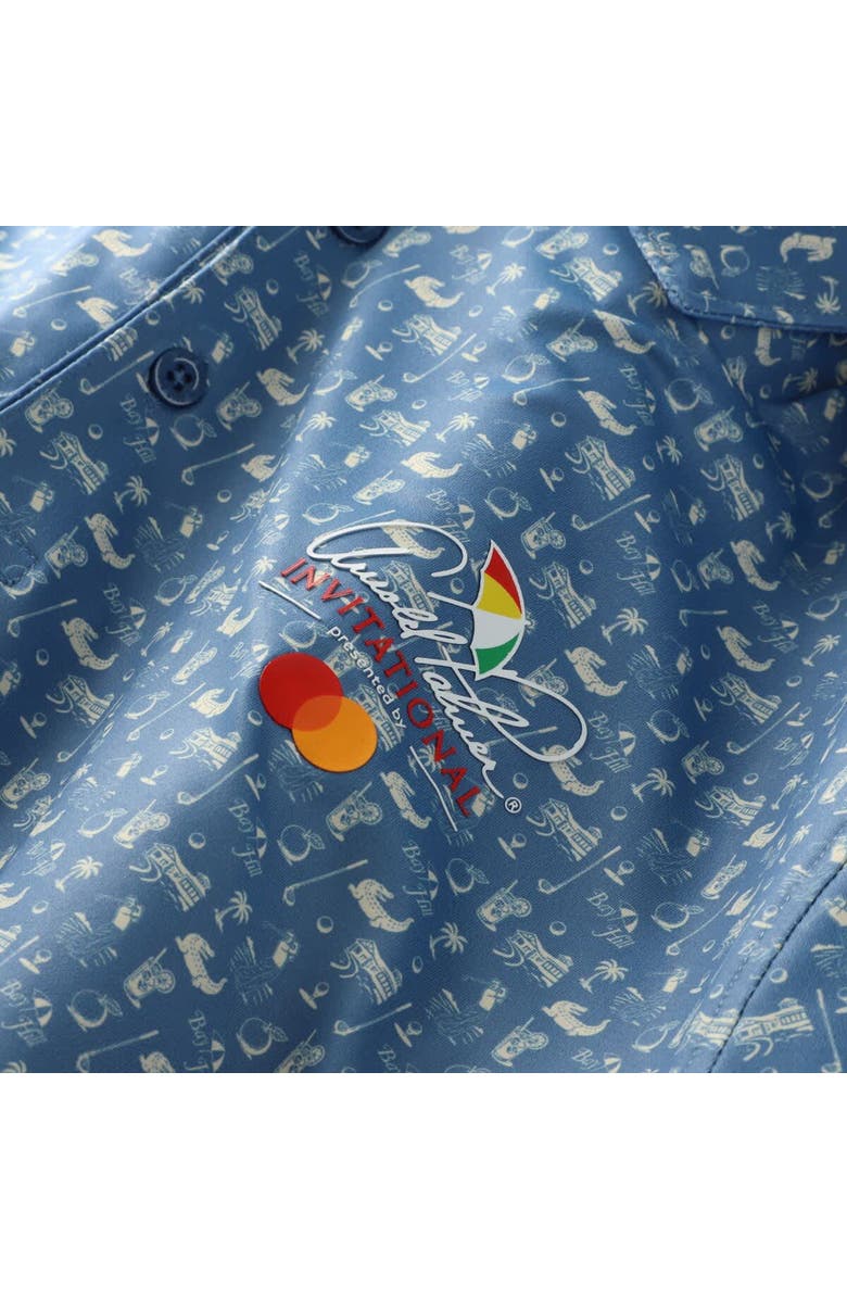 BARSTOOL GOLF Men's Barstool Golf Blue Arnold Palmer Invitational Bay Hill Printed Polo, Alternate, color, Blue