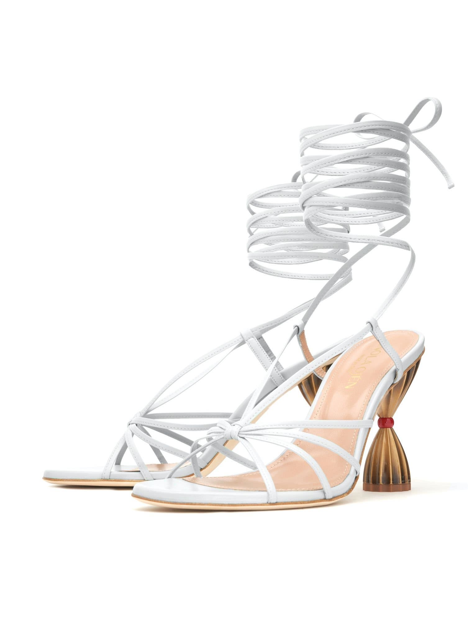 Saba Sandal, Alternate, color, White