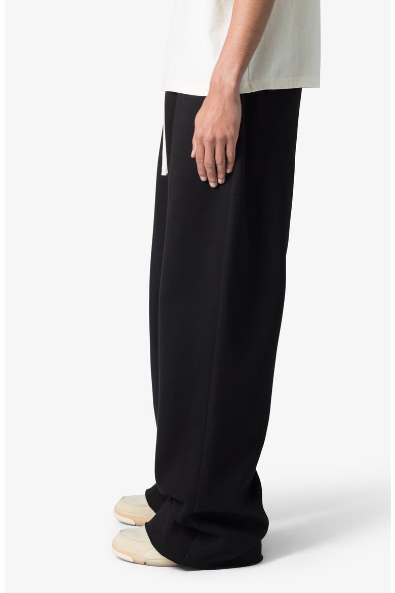 Washed Cotton Ultra Baggy Sweatpants, Alternate, color, BLACK