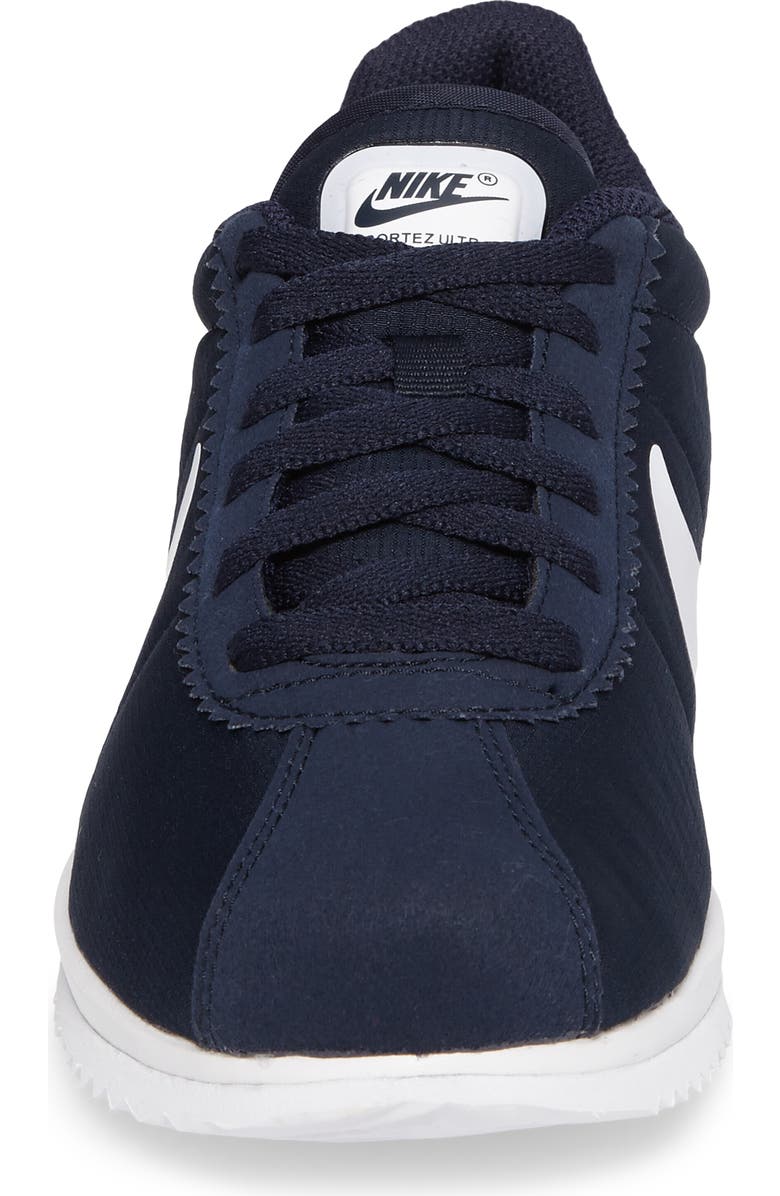 Nike Cortez Sneaker, Alternate, color, Obsidian/ White