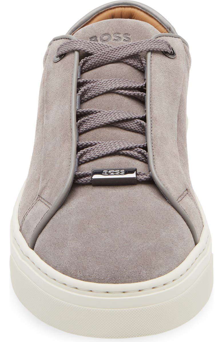BOSS Gary Tennis Sneaker, Alternate, color, Medium Grey