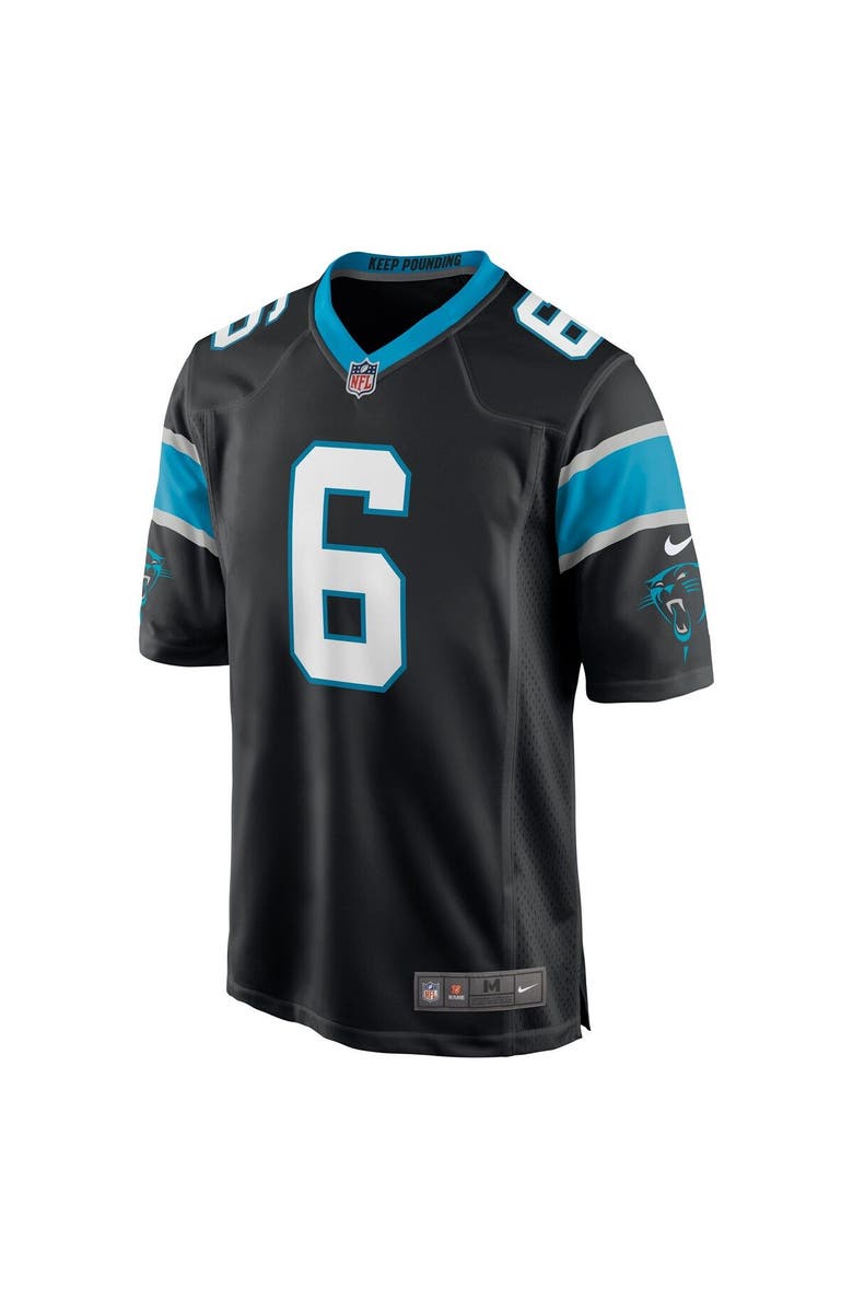 Nike Men's Nike Baker Mayfield Black Carolina Panthers Home Player Game Jersey, Alternate, color,