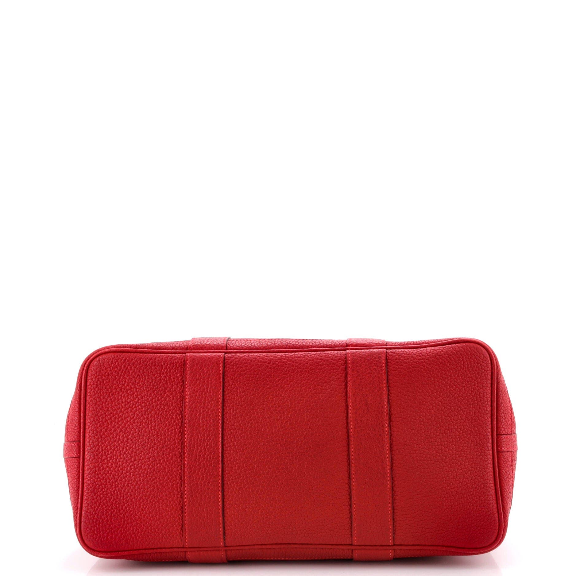 Garden Party Tote Leather 36, Alternate, color, Red