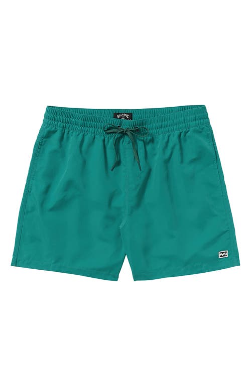 Billabong All Day Layback Swim Trunks In Blue