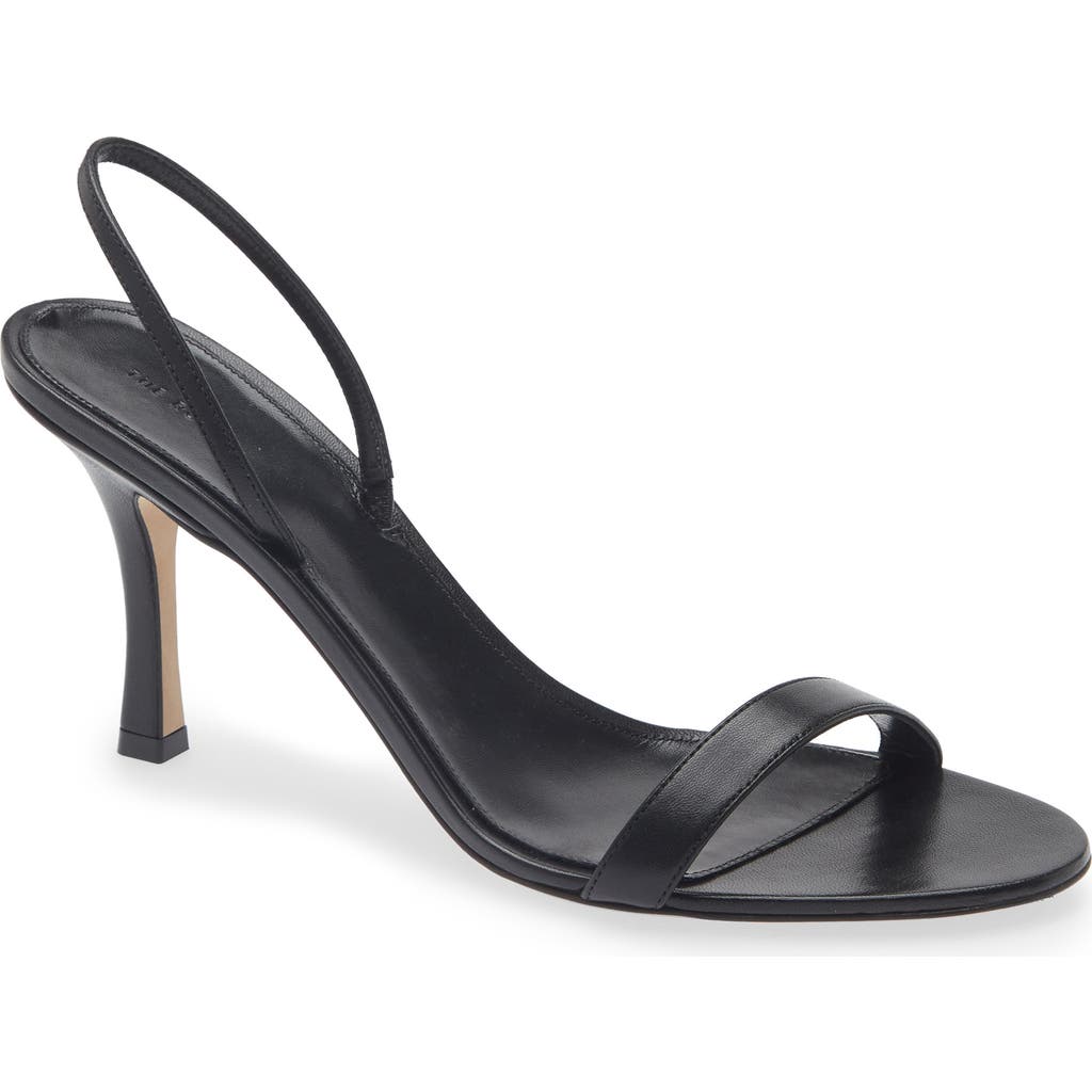 The Row Ella Slingback Sandal in Black at Nordstrom, Size 36