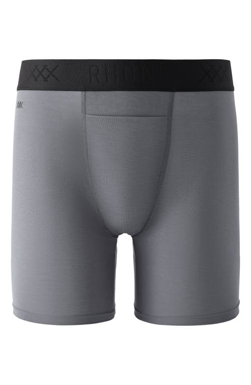 Rhone C.o.r. 6-inch Boxer Briefs In Gray
