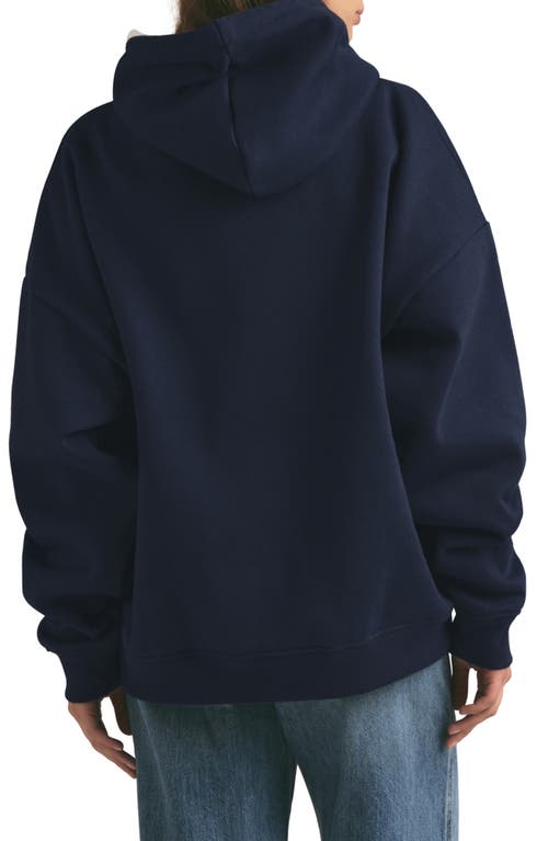 Favorite Daughter The Collegiate Hoodie In Navy