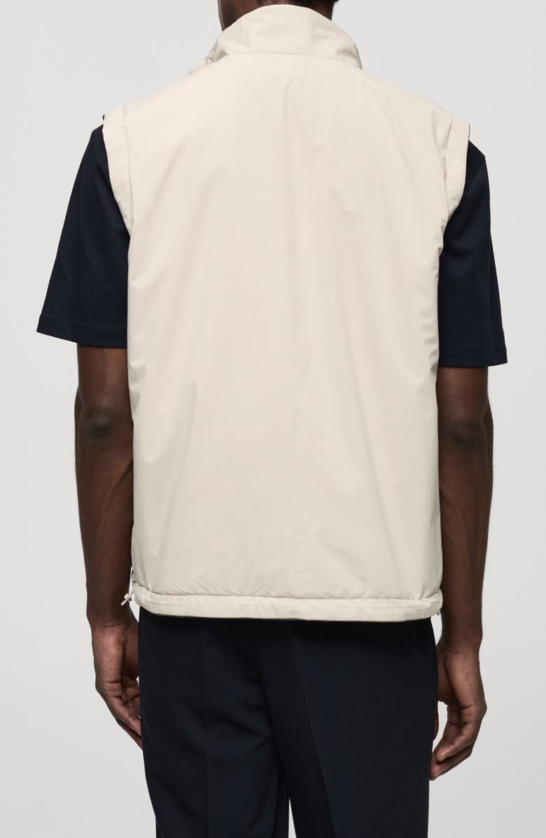MANGO Water Repellent Reversible Vest, Alternate, color, 