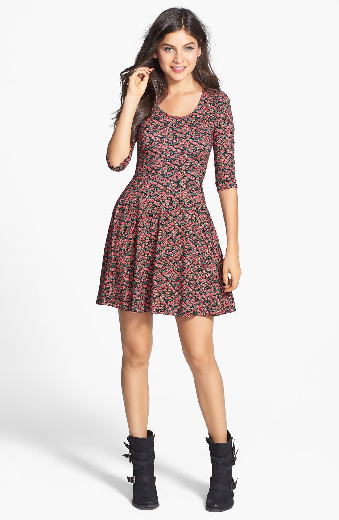 Steve Madden 'Yale' Belted Boot, Alternate, color, 