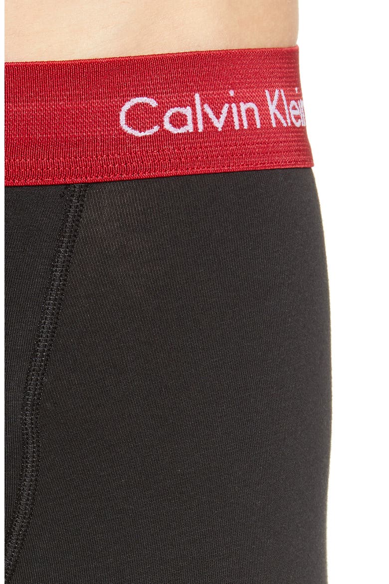 5-Pack Boxer Briefs, Alternate, color, BLACK W/ BLUE/ RED/ GREY WB