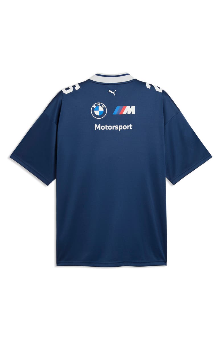 PUMA BMW M Motorsport Replica Special 2026 Mesh Jersey, Alternate, color, Persian Blue