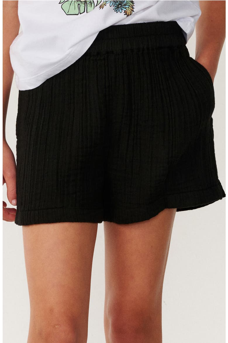 Kids' Premium Surf Shorts, Alternate, color, BLACK
