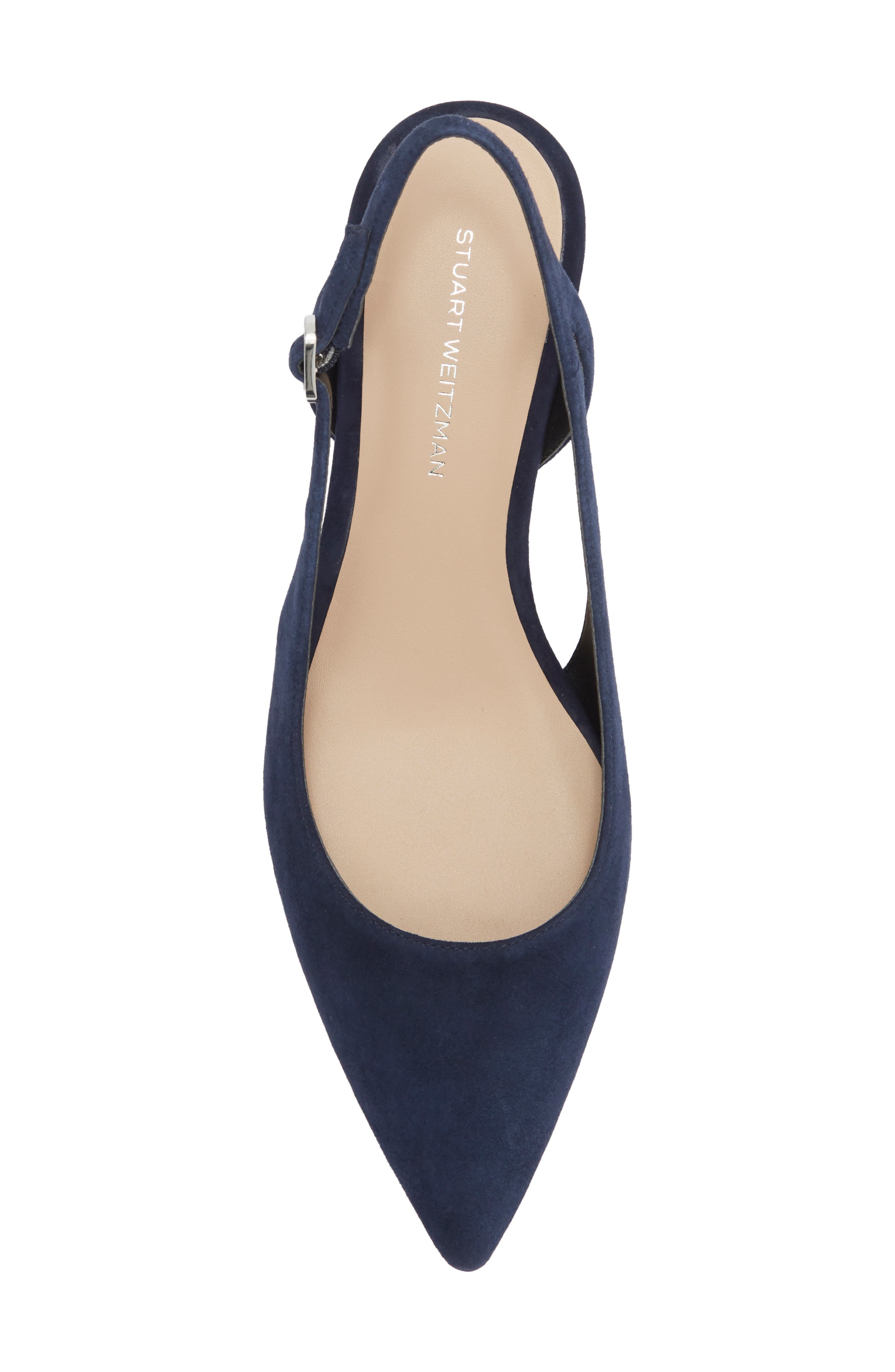 Simona Slingback Pump, Alternate, color, NICE BLUE SUEDE