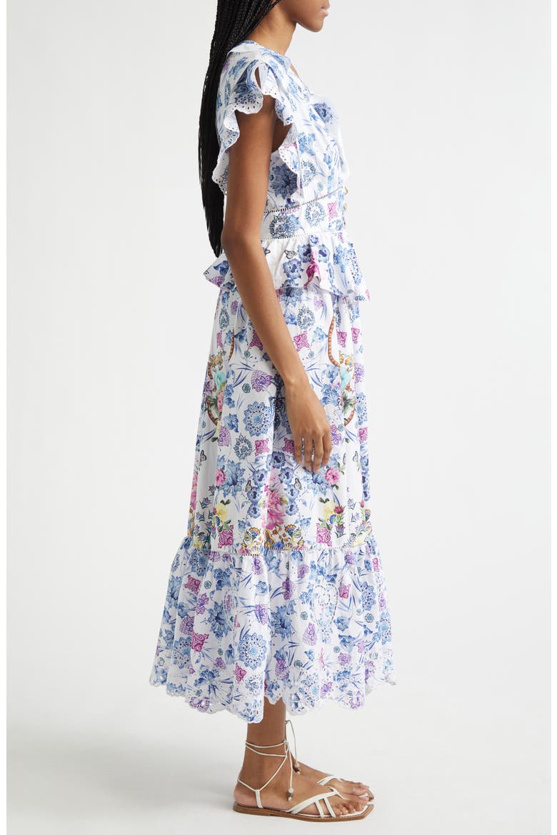 All About That Lace Organic Cotton Midi Dress, Alternate, color, ALL ABOUT THAT LACE