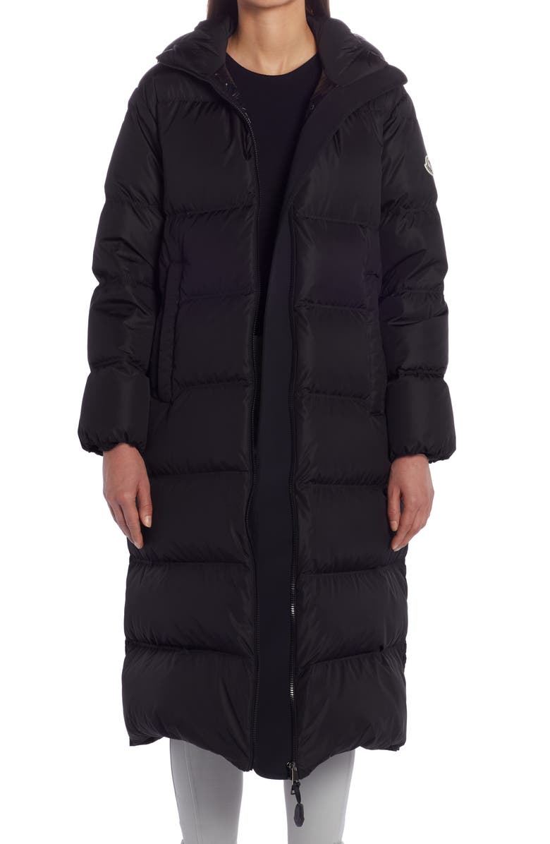 Moncler Catchet Quilted Down Puffer Coat, Main, color, 